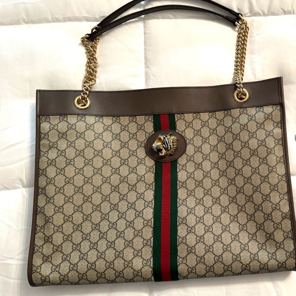 Gucci Rajah Large Tote. - Picture 4 of 7